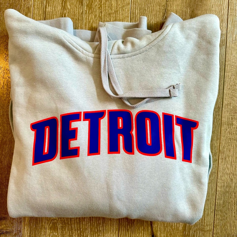 Nike Jordan Brand Detroit Pistons Graphic Hoodie (XXL)